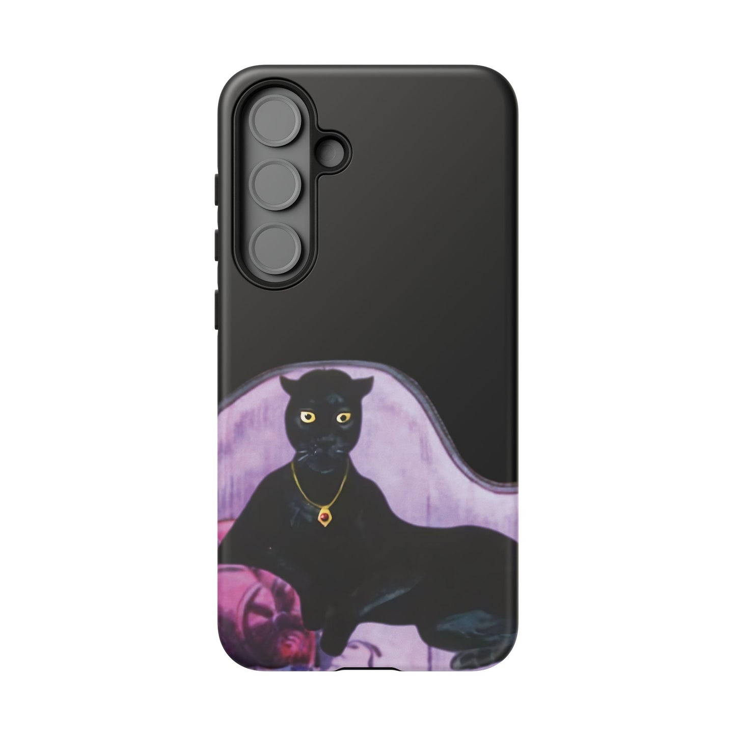 Haunted Mansion Panther Cat Lady Phone Case IPhone and Galaxy