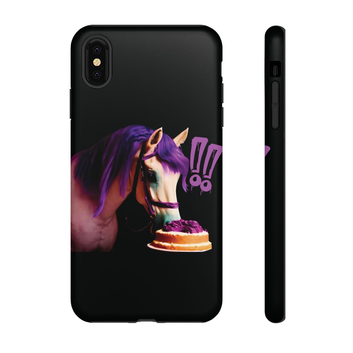 Marie Antoinette Style Horse With Cake Phone Case  for I Phone and Galaxy