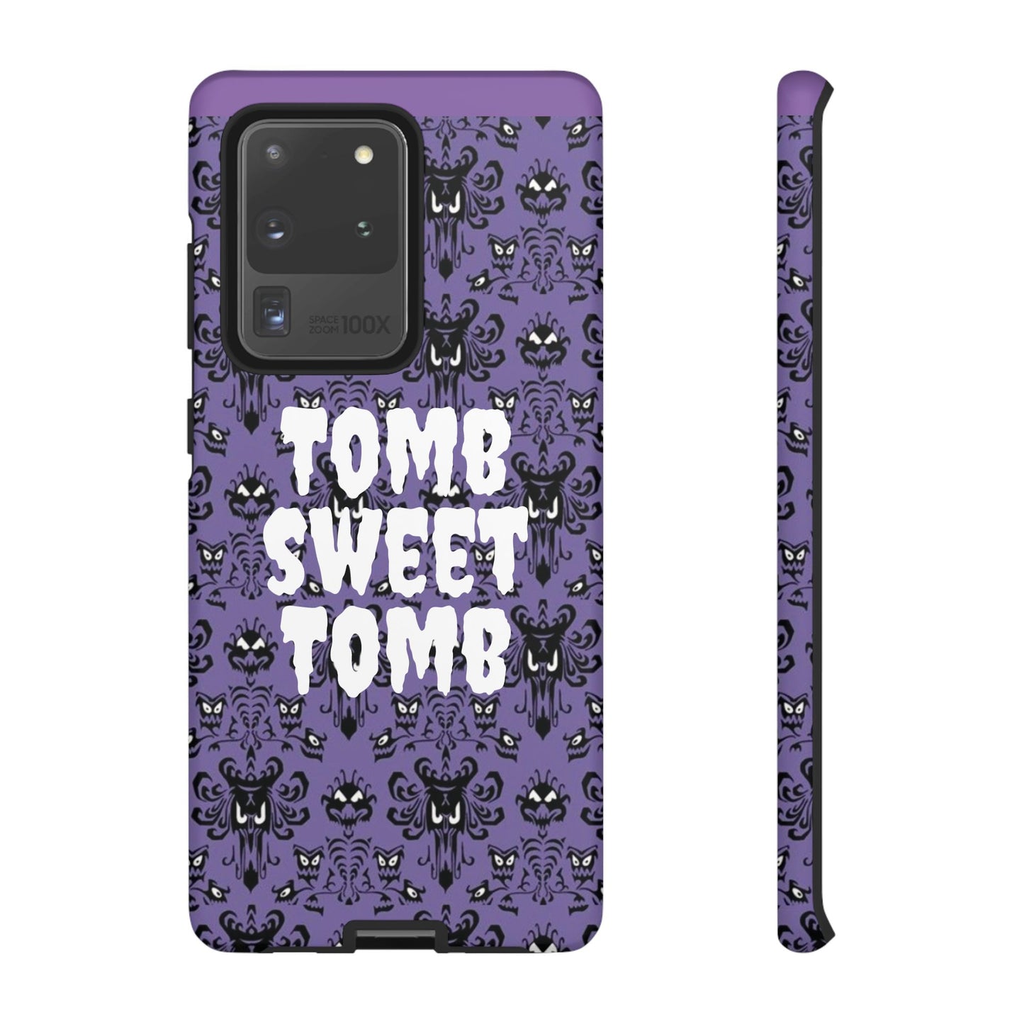 Phone Case - Disney Haunted Mansion Wallpaper Tomb Sweet Tomb