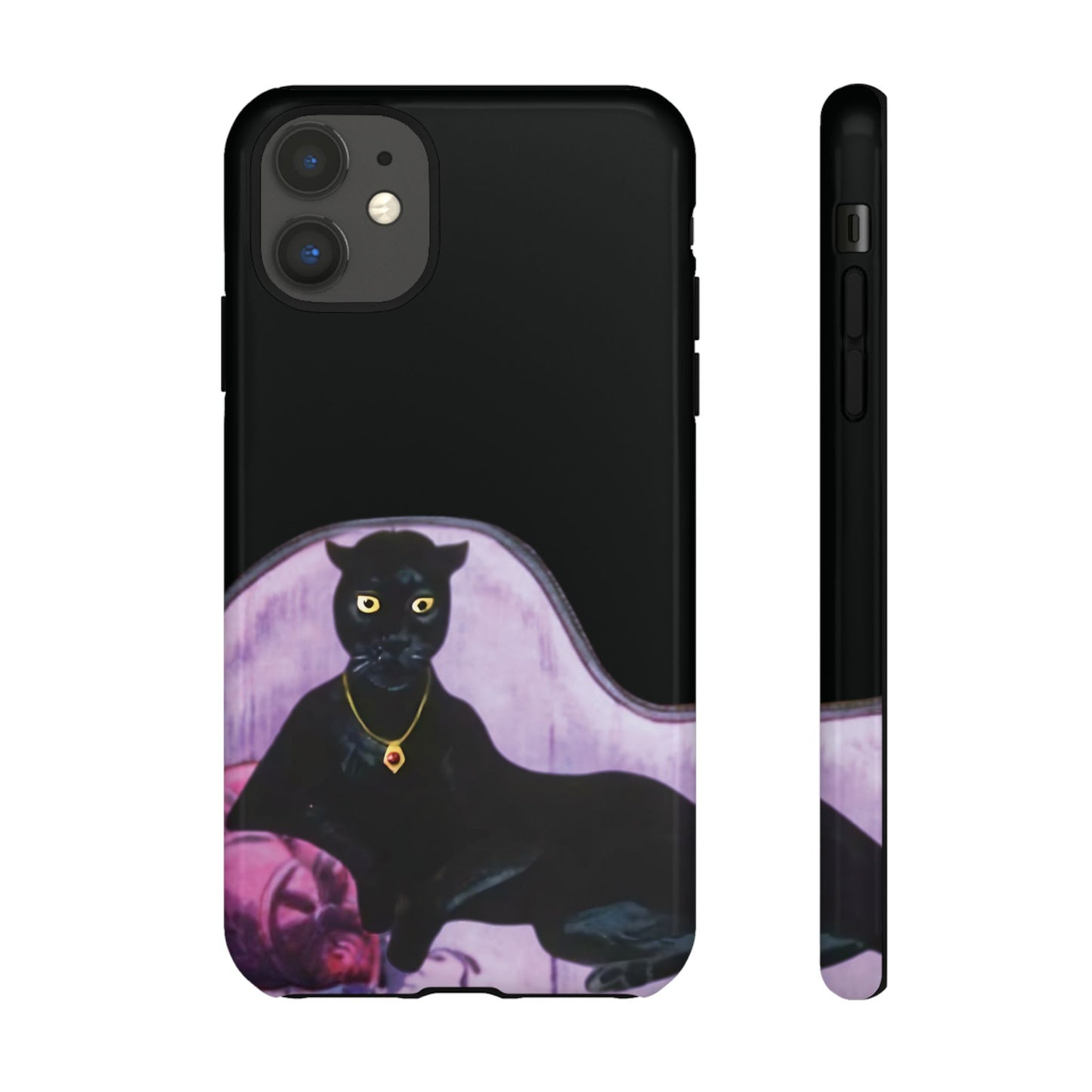 Haunted Mansion Panther Cat Lady Phone Case IPhone and Galaxy