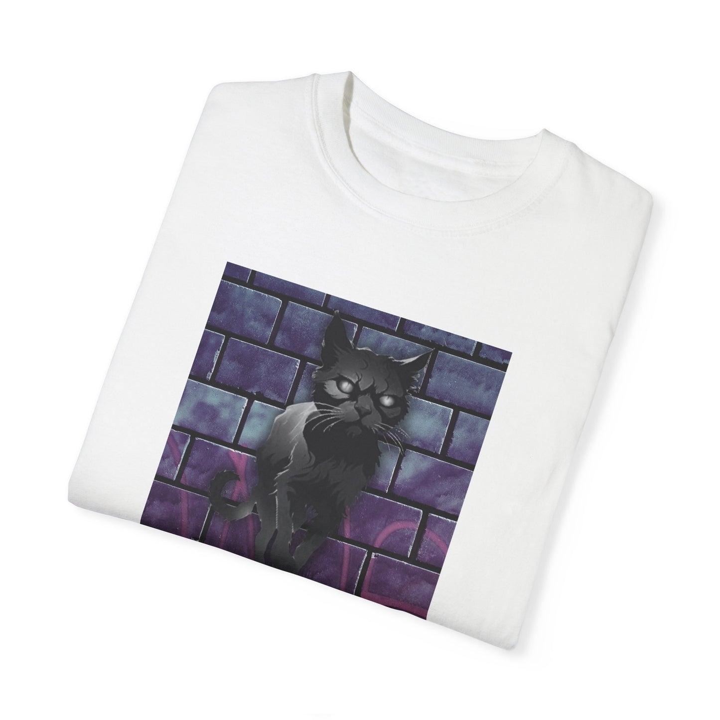 Graffiti Punk Cat T-Shirt - Unisex