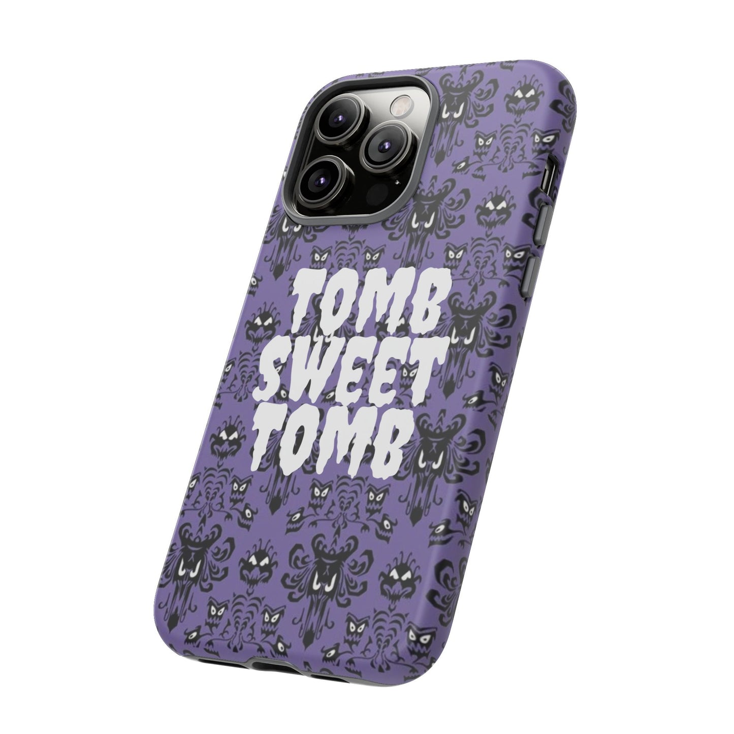 Phone Case - Disney Haunted Mansion Wallpaper Tomb Sweet Tomb