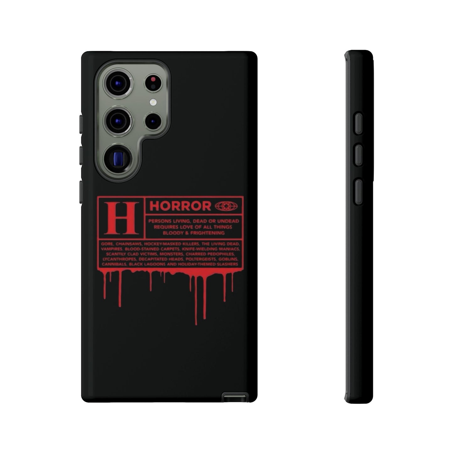 Horror Movie Rating Phone Case