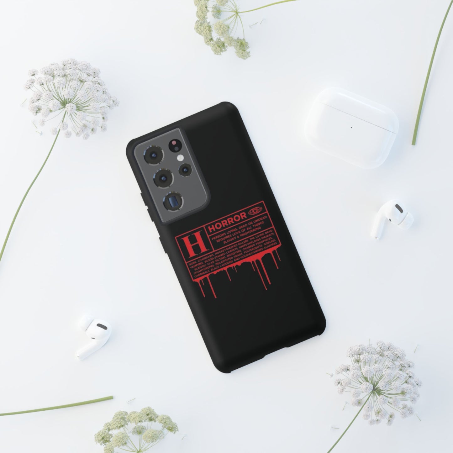 Horror Movie Rating Phone Case