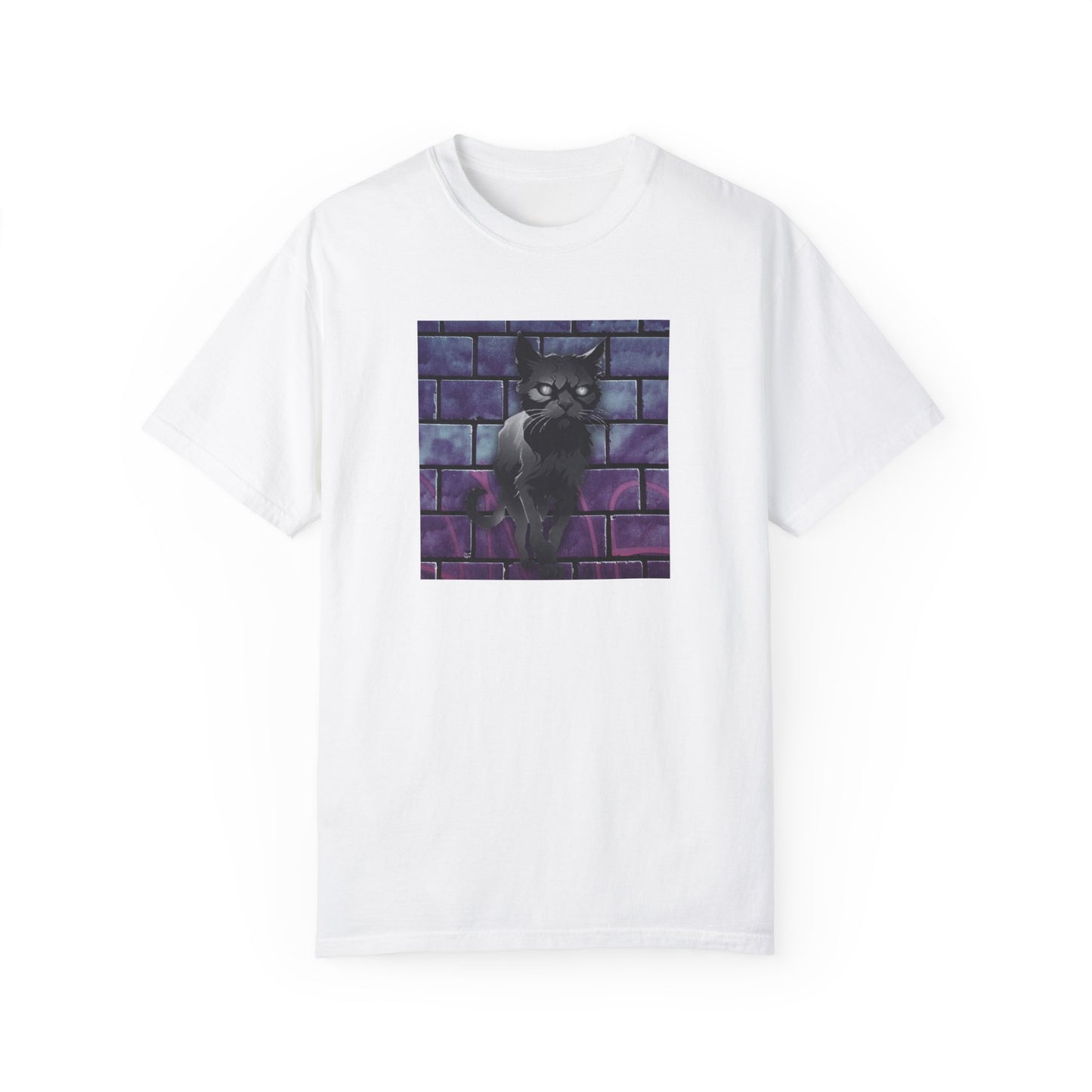 Graffiti Punk Cat T-Shirt - Unisex