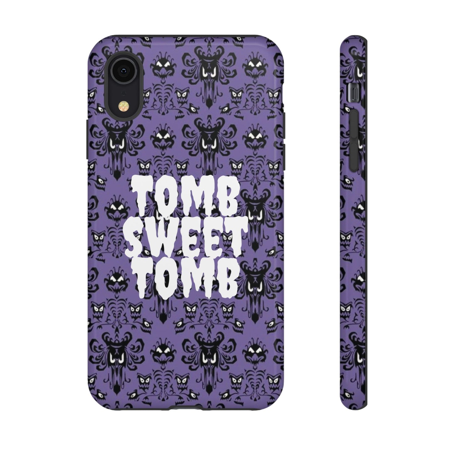 Phone Case - Disney Haunted Mansion Wallpaper Tomb Sweet Tomb