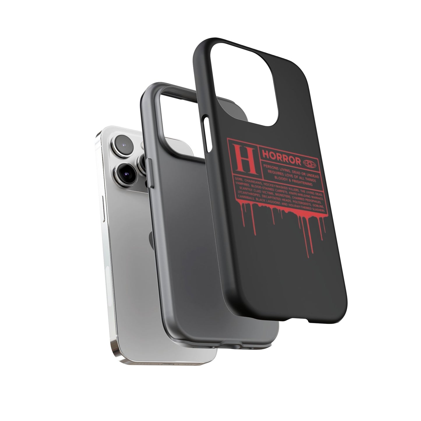 Horror Movie Rating Phone Case