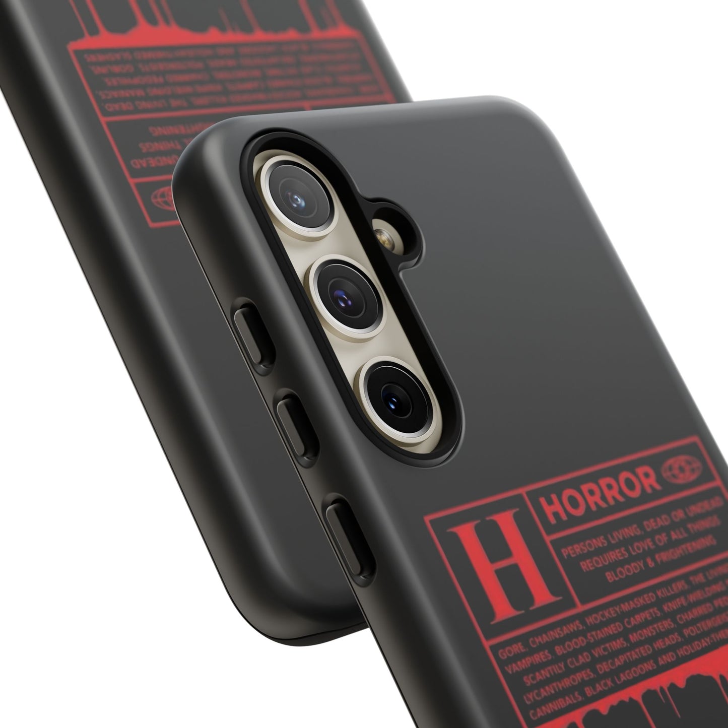 Horror Movie Rating Phone Case