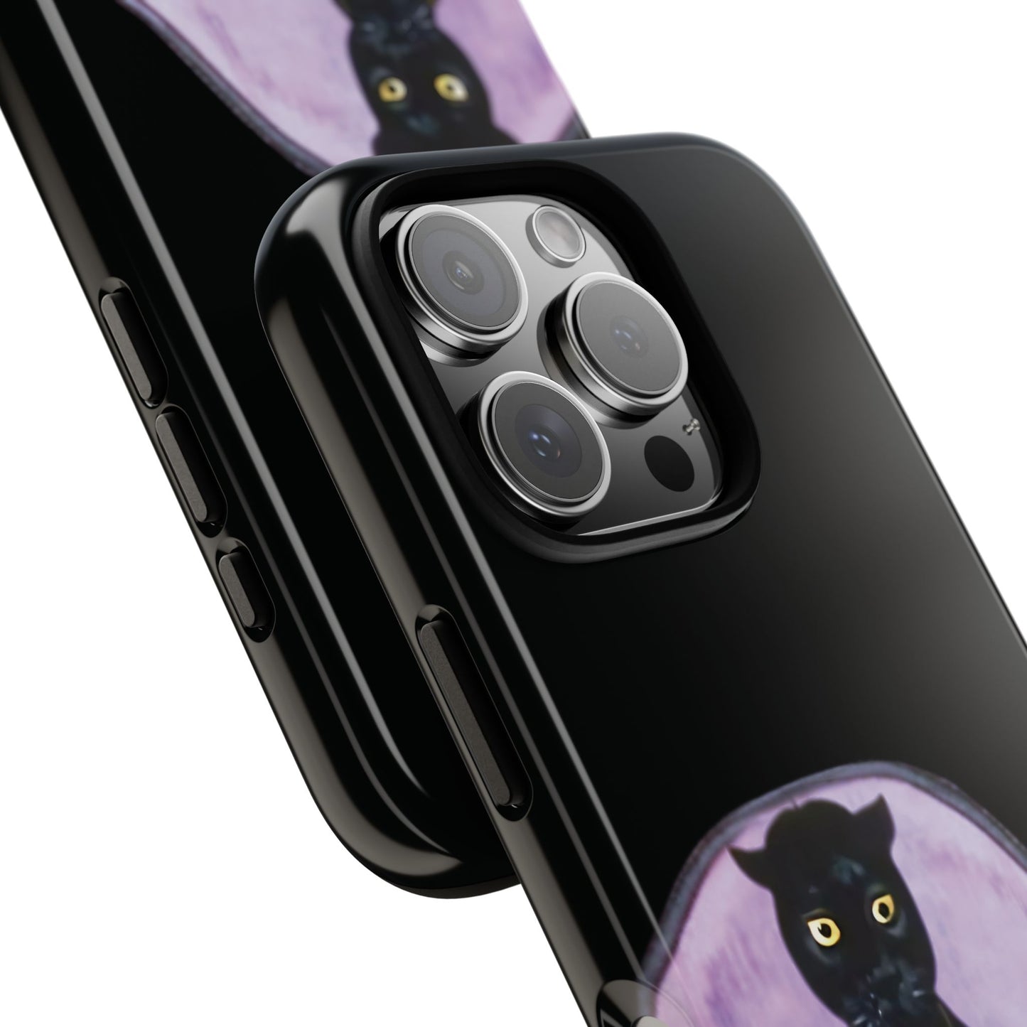 Haunted Mansion Panther Cat Lady Phone Case IPhone and Galaxy