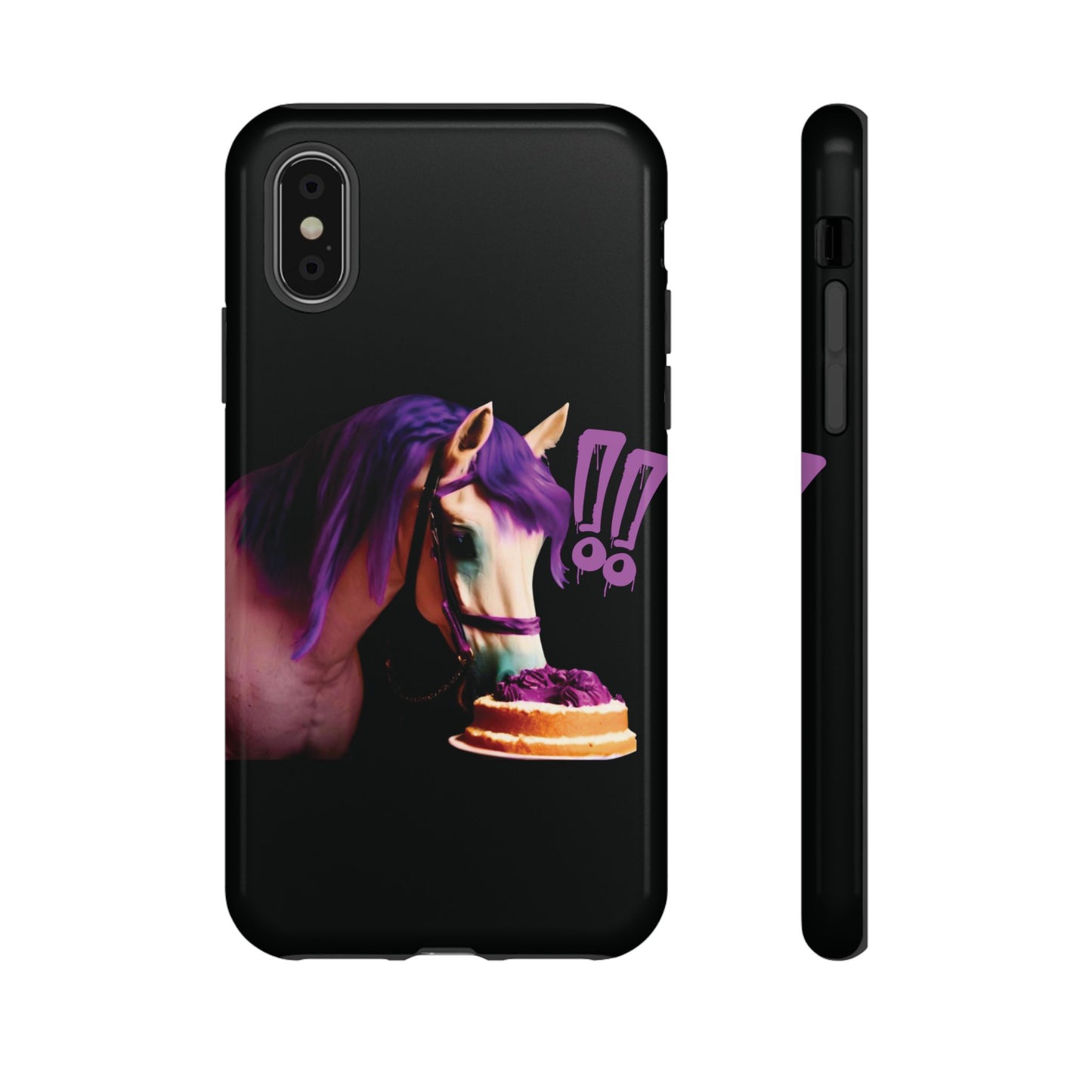 Marie Antoinette Style Horse With Cake Phone Case  for I Phone and Galaxy