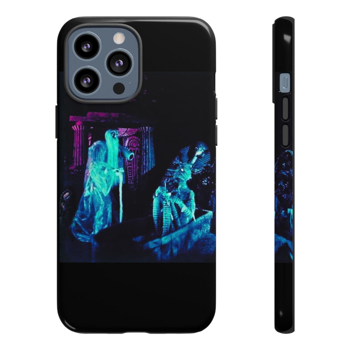 Haunted Mansion Mummy Scene Hard Phone Case for iPhone and Galaxy