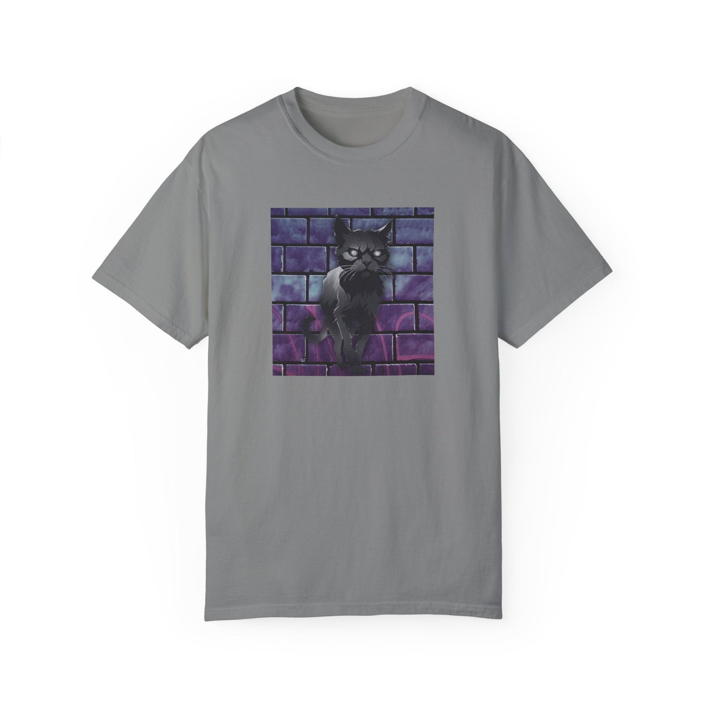 Graffiti Punk Cat T-Shirt - Unisex