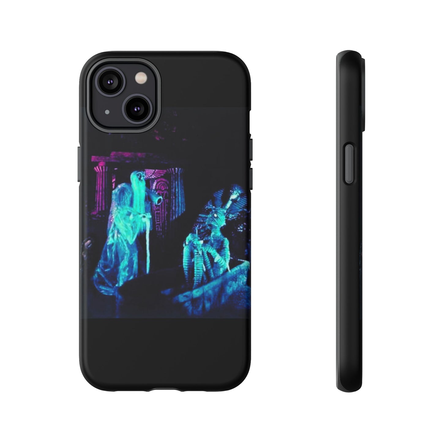 Haunted Mansion Mummy Scene Hard Phone Case for iPhone and Galaxy