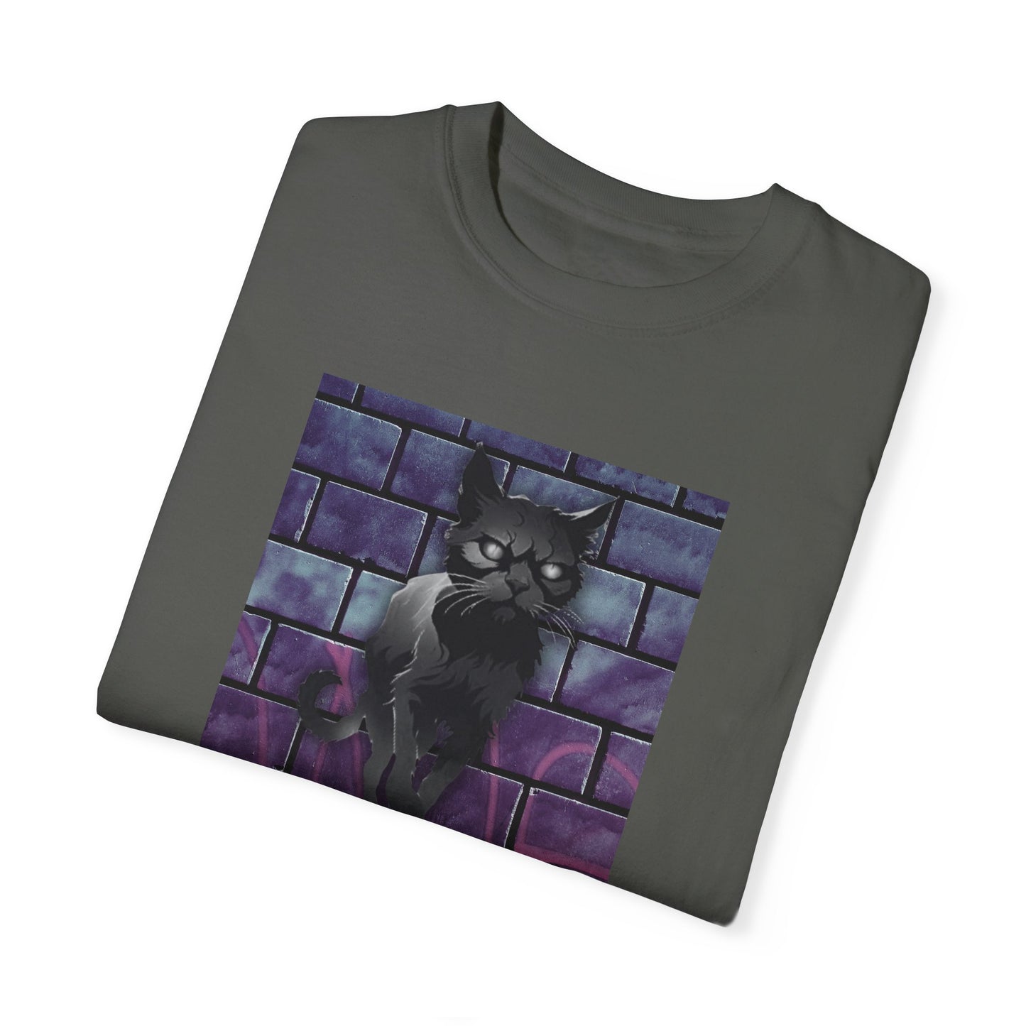 Graffiti Punk Cat T-Shirt - Unisex