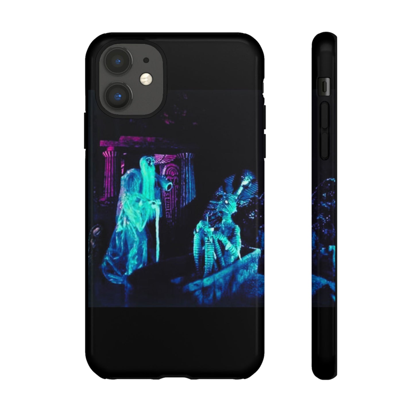 Haunted Mansion Mummy Scene Hard Phone Case for iPhone and Galaxy