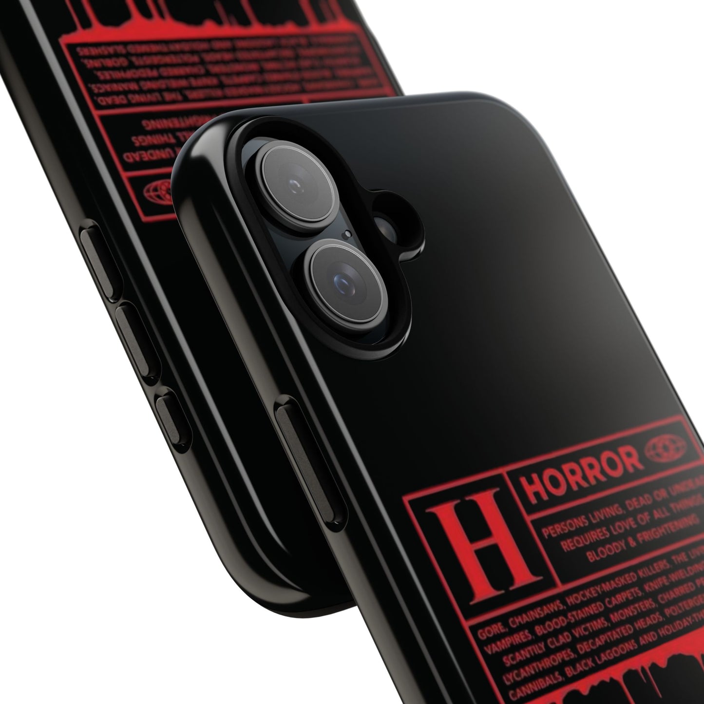 Horror Movie Rating Phone Case