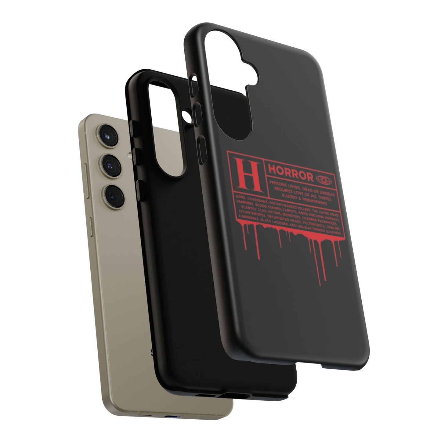 Horror Movie Rating Phone Case