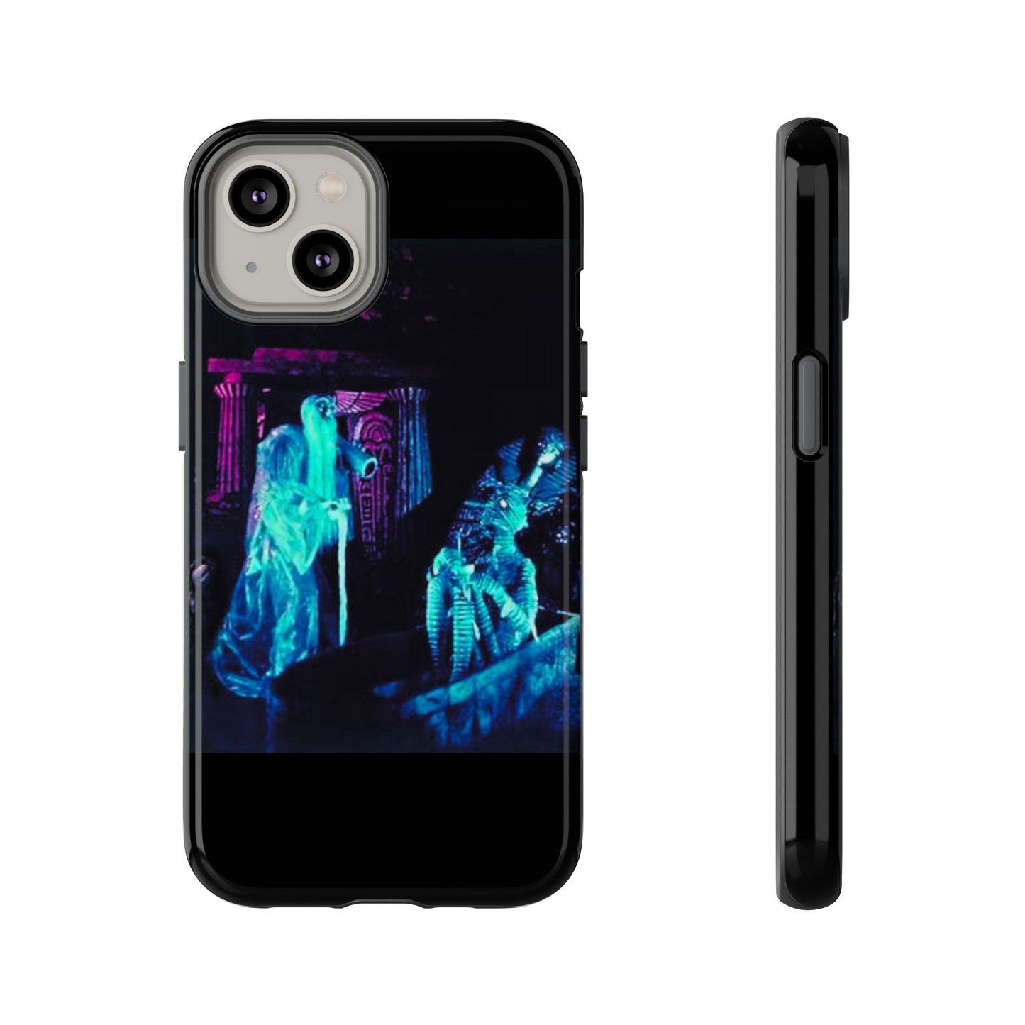 Haunted Mansion Mummy Scene Hard Phone Case for iPhone and Galaxy