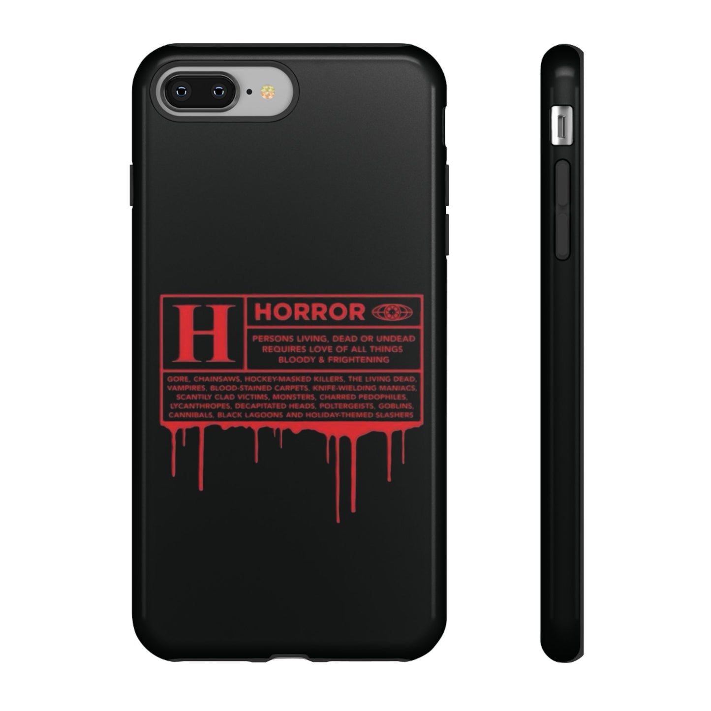 Horror Movie Rating Phone Case