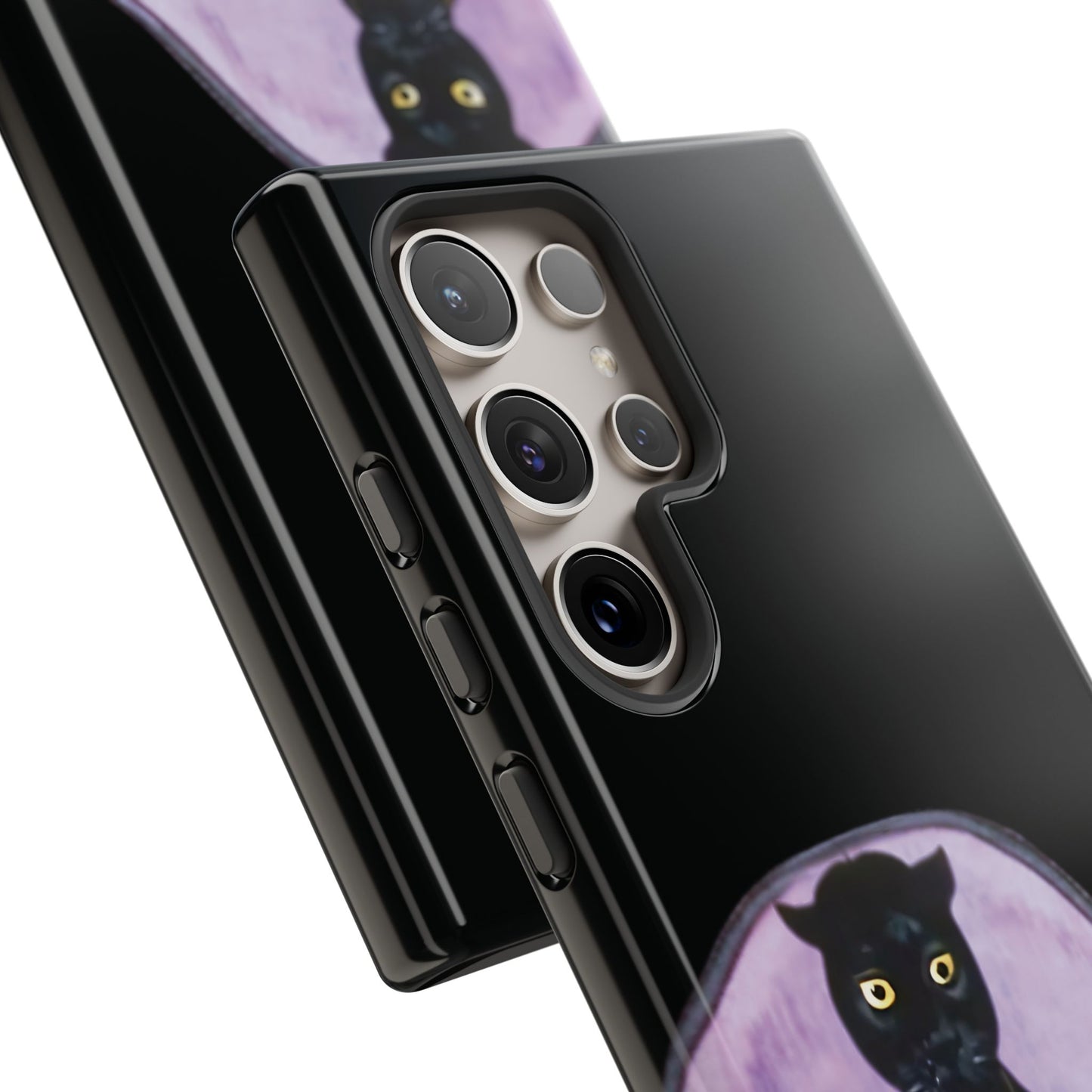 Haunted Mansion Panther Cat Lady Phone Case IPhone and Galaxy