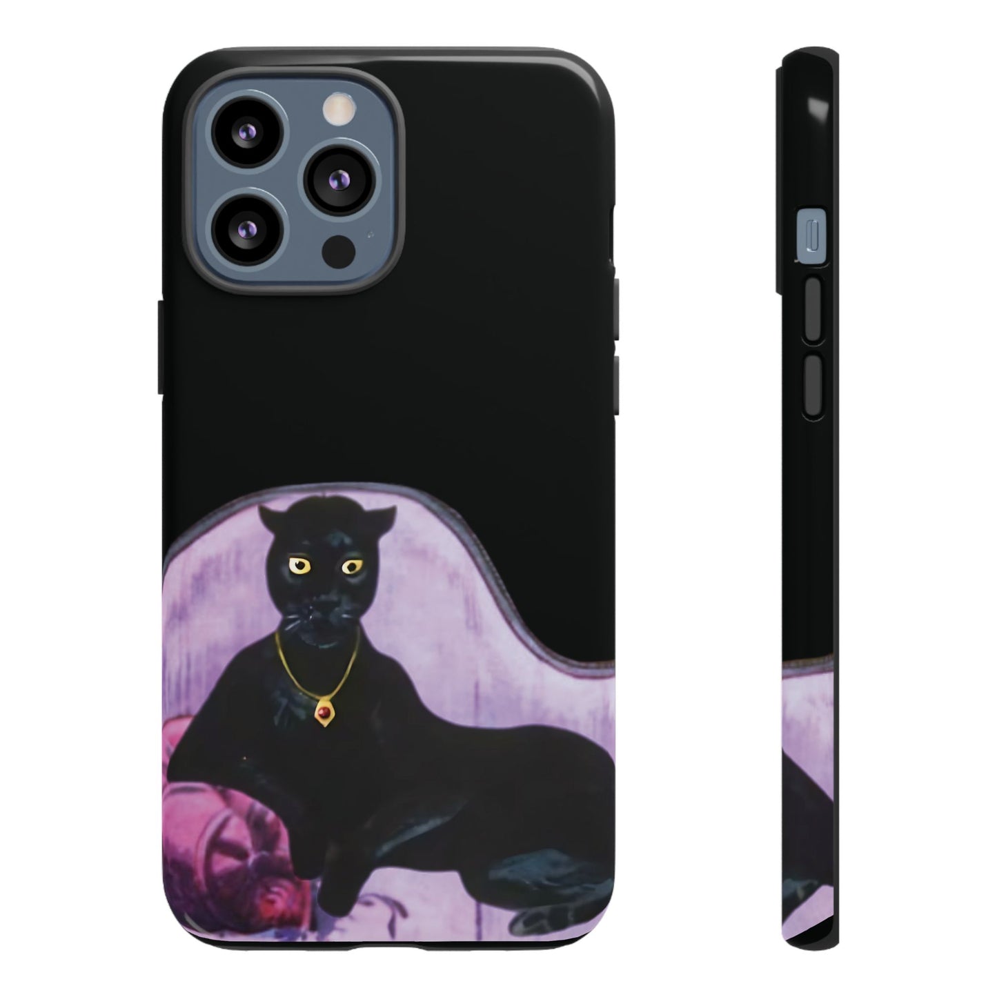 Haunted Mansion Panther Cat Lady Phone Case IPhone and Galaxy