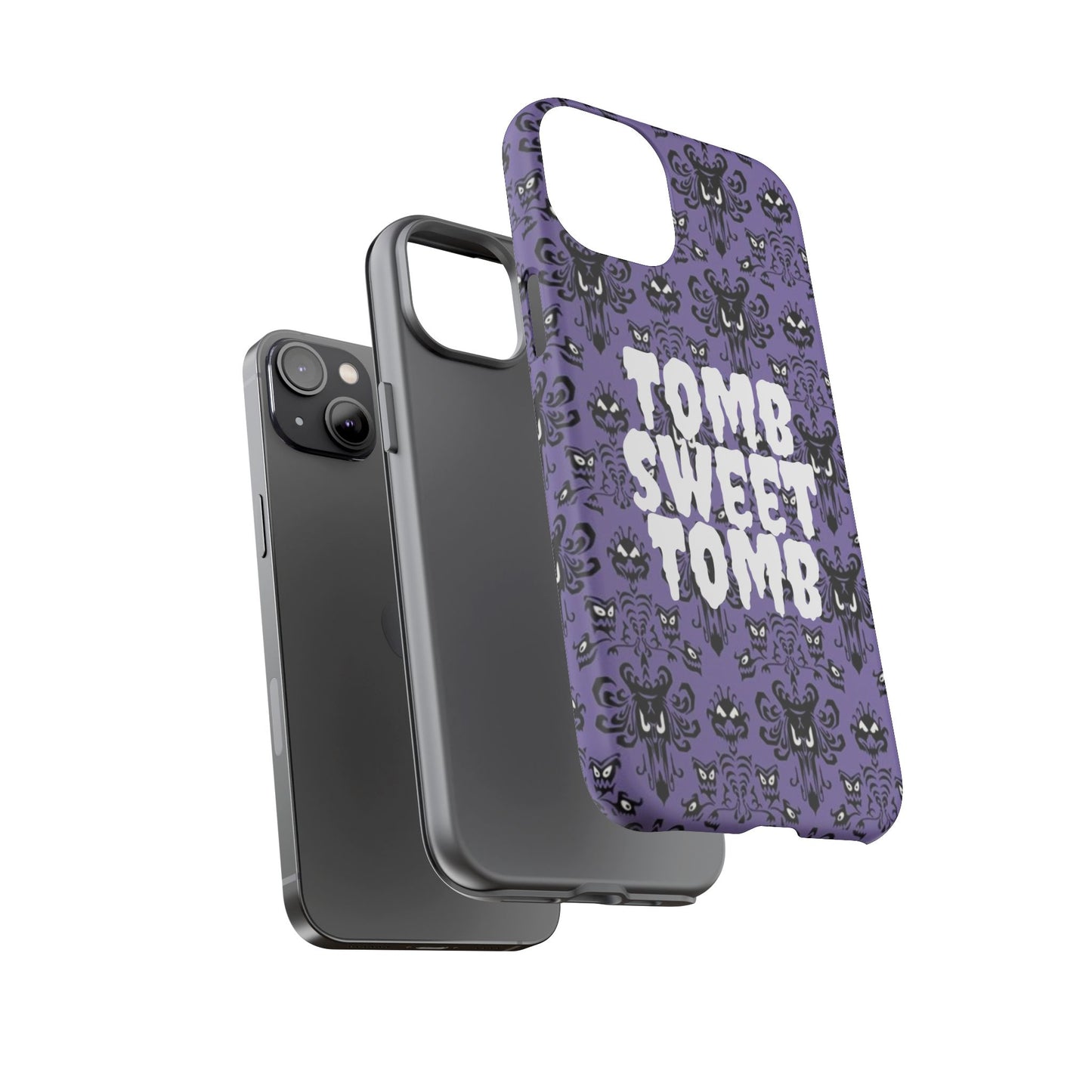 Phone Case - Disney Haunted Mansion Wallpaper Tomb Sweet Tomb