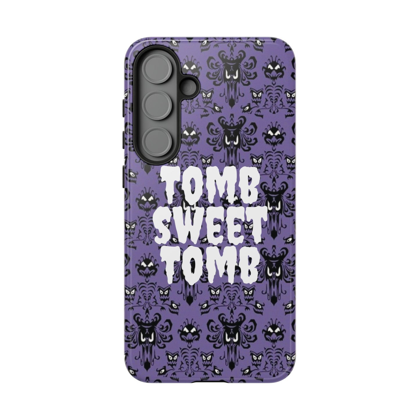 Phone Case - Disney Haunted Mansion Wallpaper Tomb Sweet Tomb