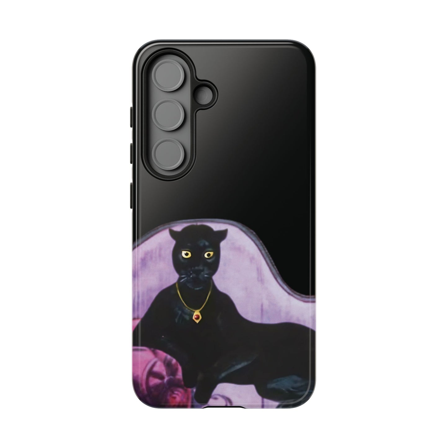 Haunted Mansion Panther Cat Lady Phone Case IPhone and Galaxy