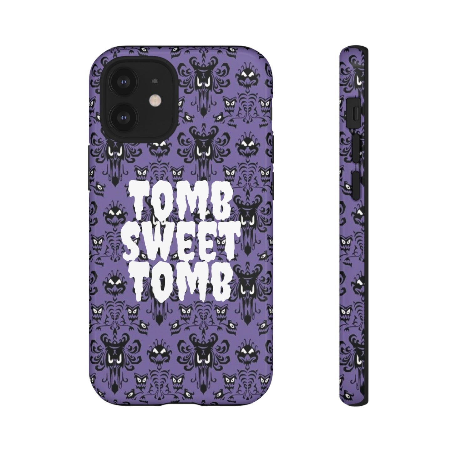 Phone Case - Disney Haunted Mansion Wallpaper Tomb Sweet Tomb