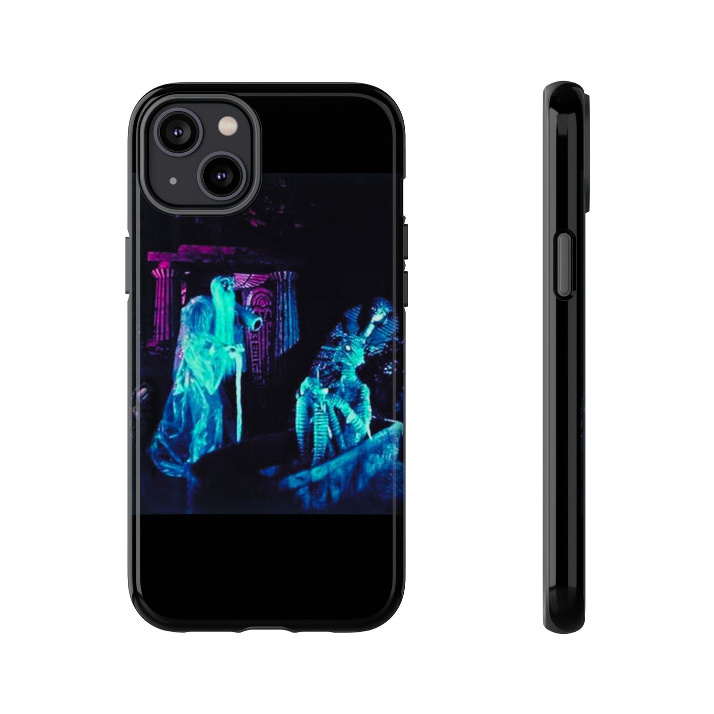 Haunted Mansion Mummy Scene Hard Phone Case for iPhone and Galaxy