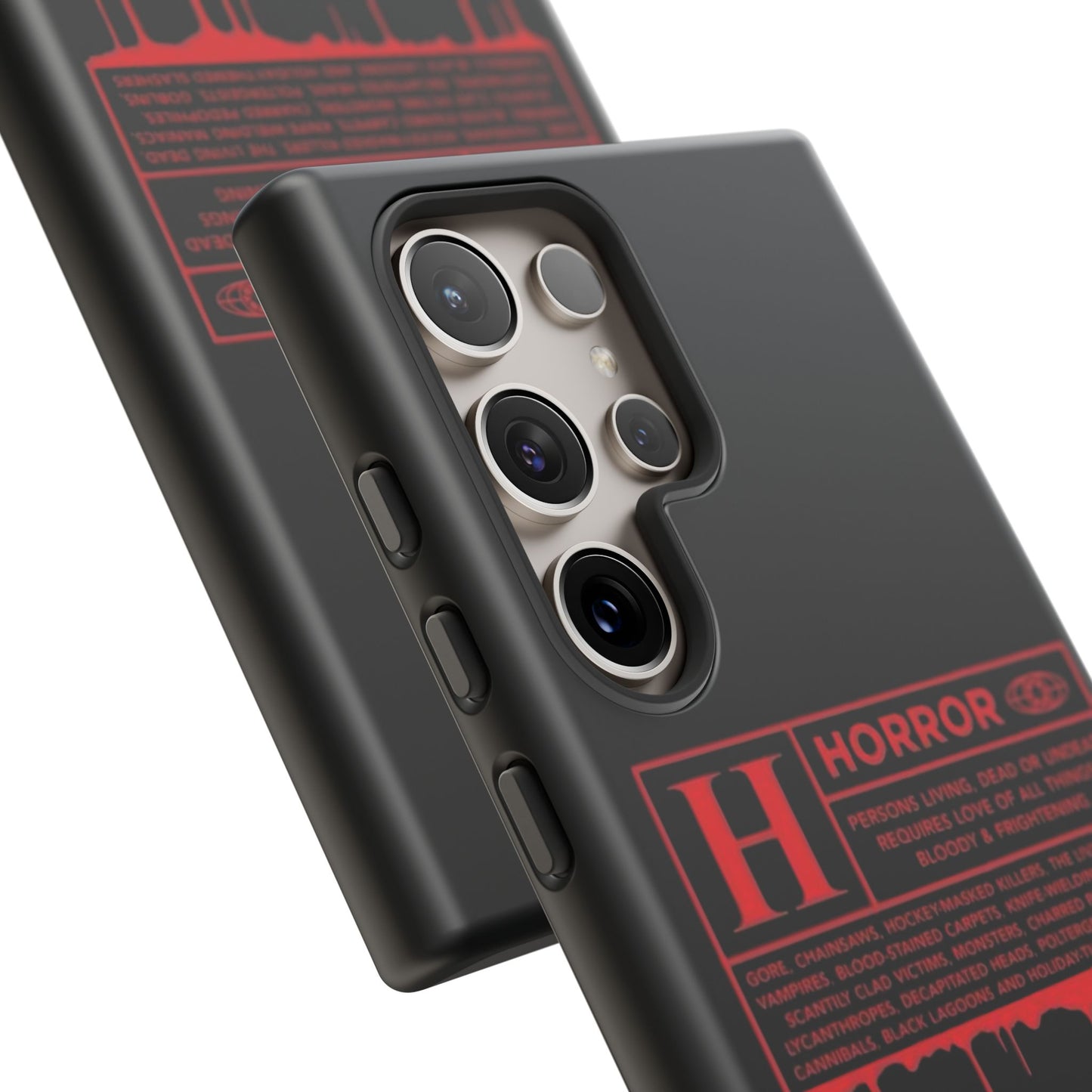 Horror Movie Rating Phone Case