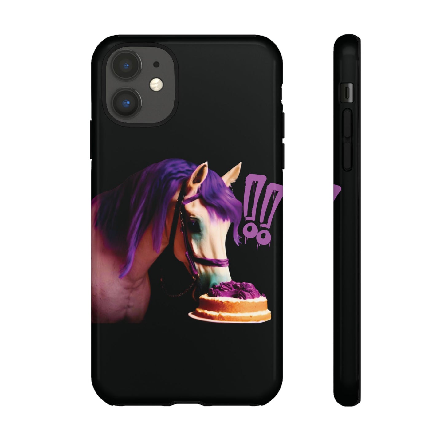 Marie Antoinette Style Horse With Cake Phone Case  for I Phone and Galaxy