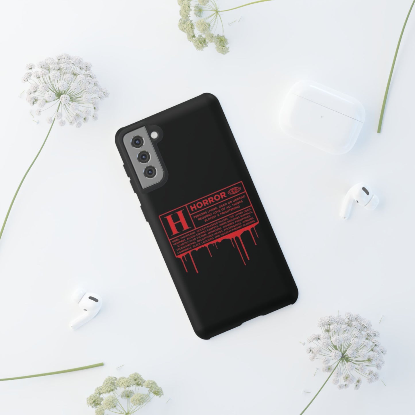 Horror Movie Rating Phone Case