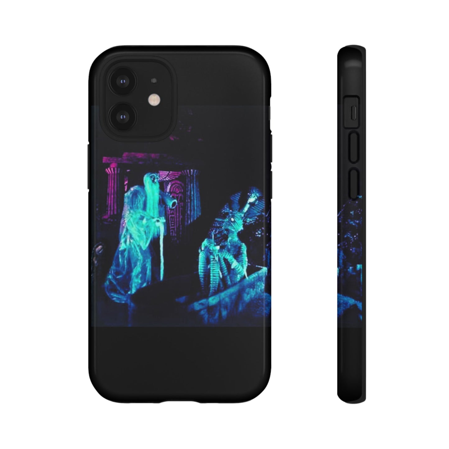 Haunted Mansion Mummy Scene Hard Phone Case for iPhone and Galaxy