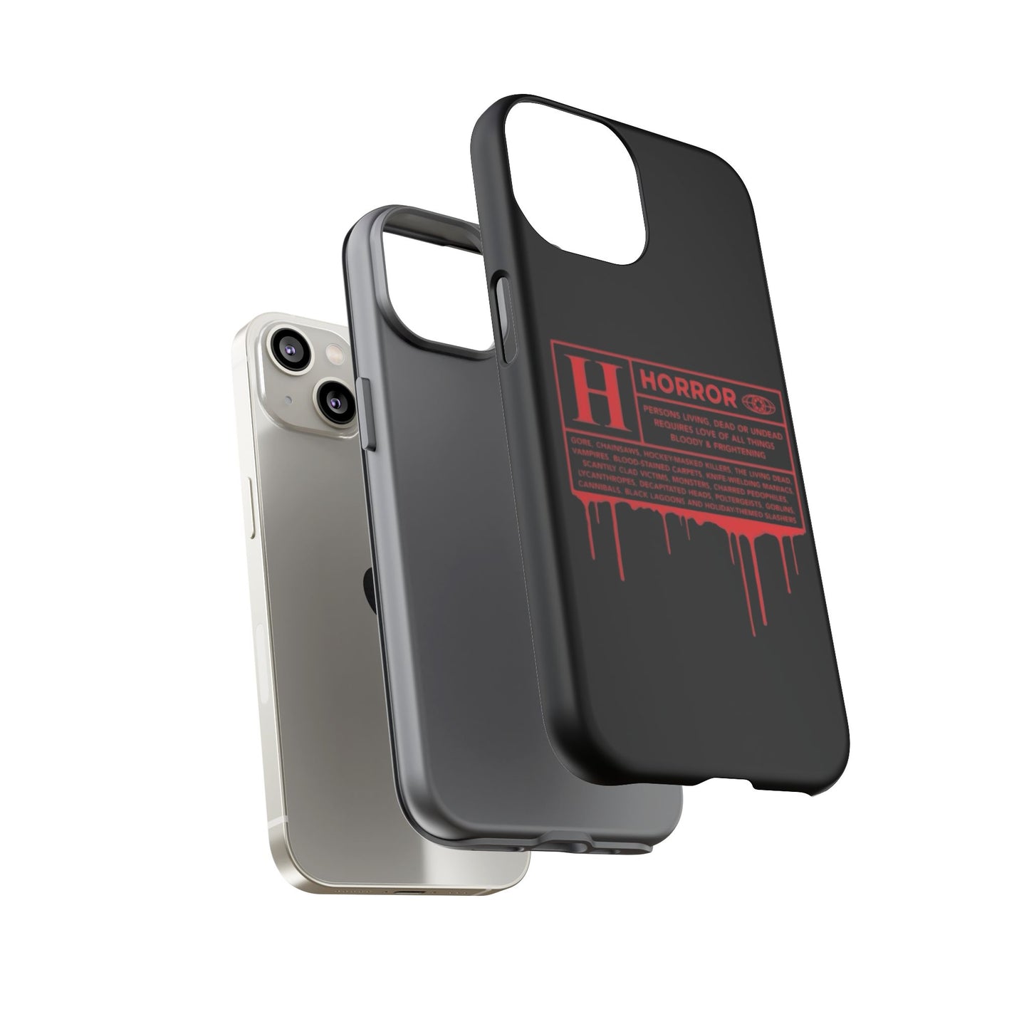 Horror Movie Rating Phone Case