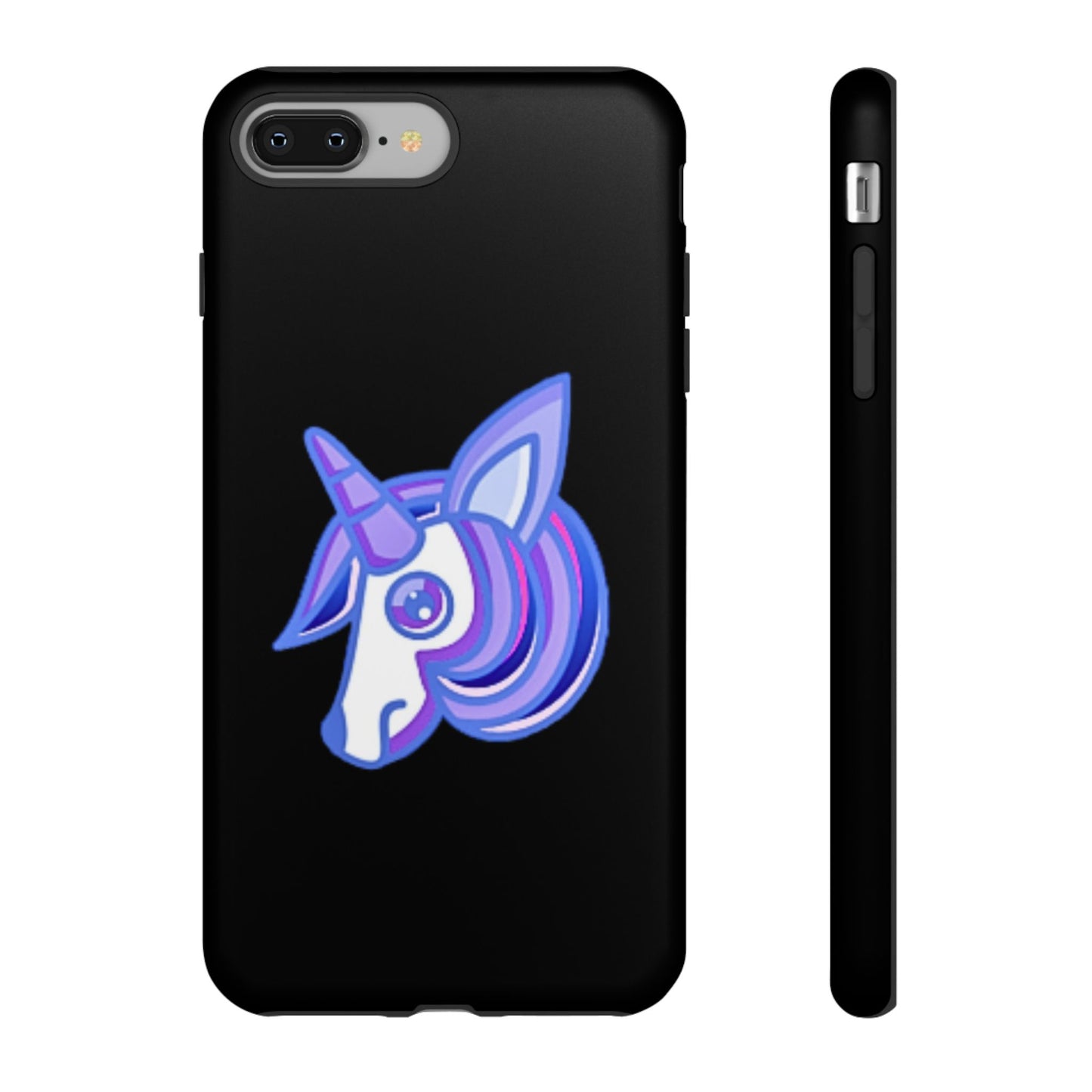 Gothic Unicorn Hard Phone Case for I Phone and Galaxy