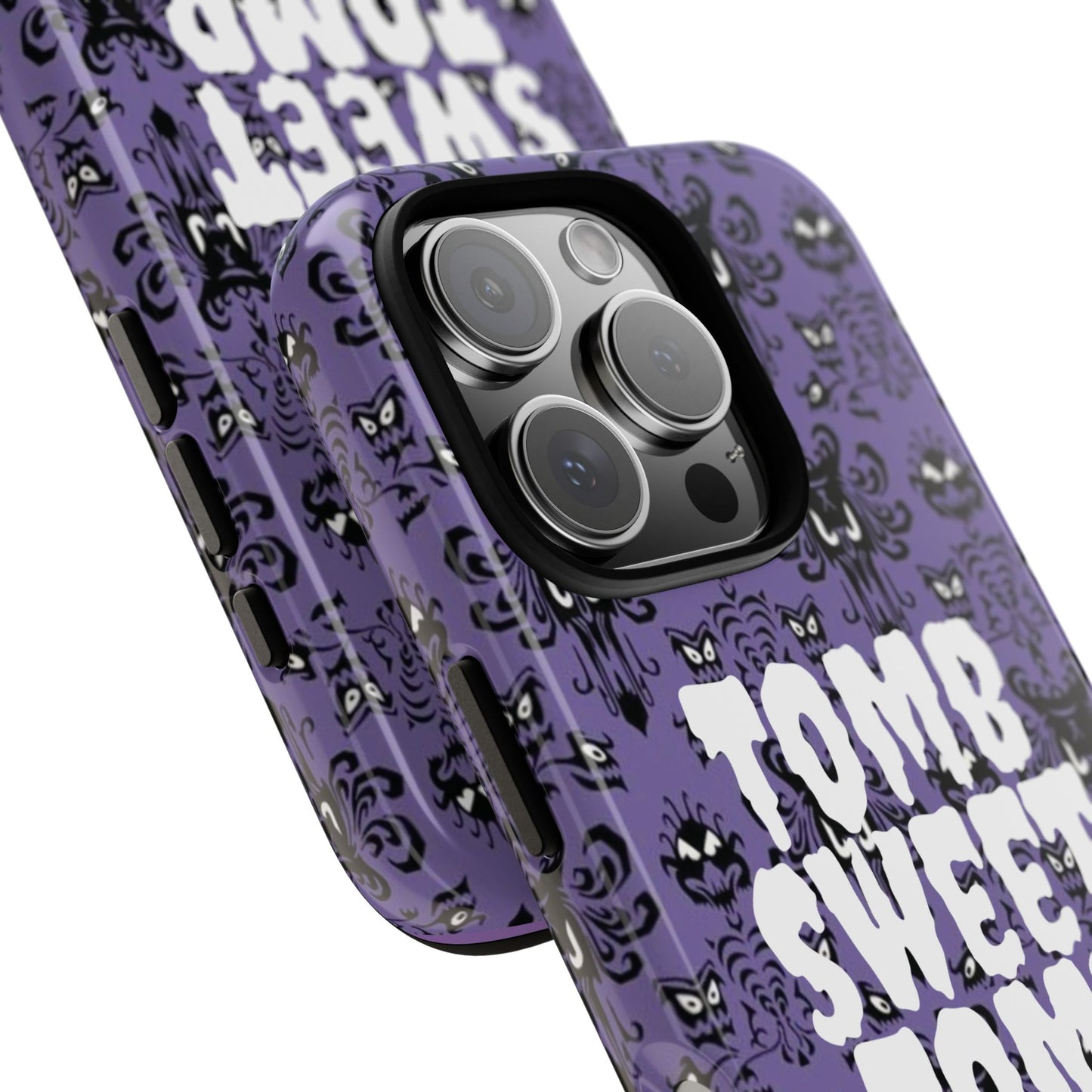 Phone Case - Disney Haunted Mansion Wallpaper Tomb Sweet Tomb