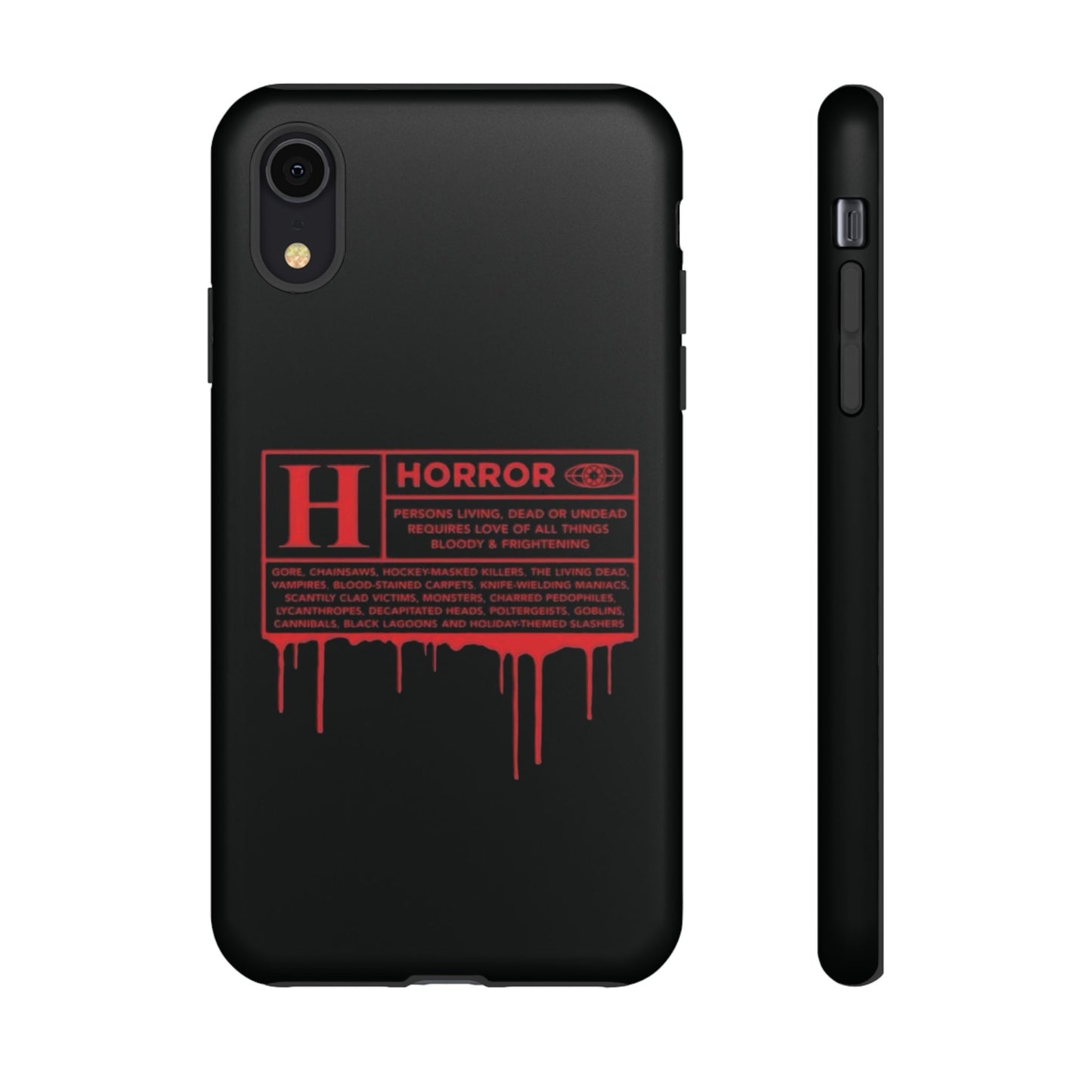 Horror Movie Rating Phone Case