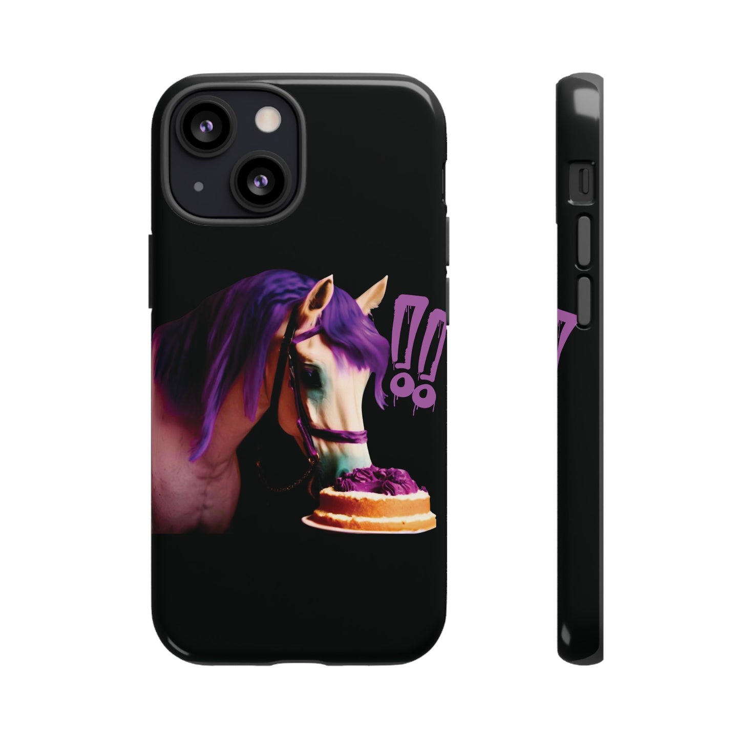 Marie Antoinette Style Horse With Cake Phone Case  for I Phone and Galaxy