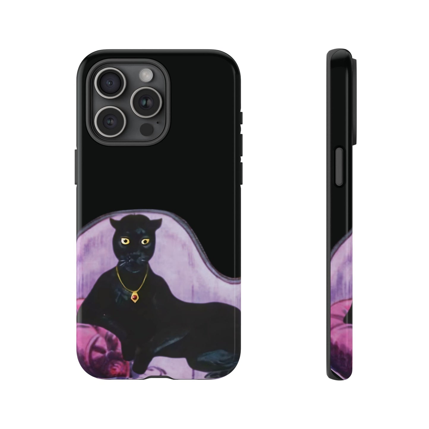 Haunted Mansion Panther Cat Lady Phone Case IPhone and Galaxy