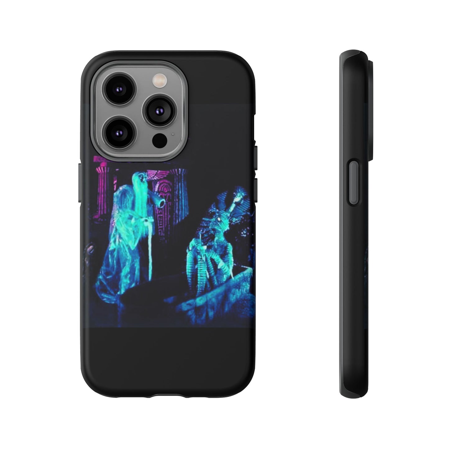 Haunted Mansion Mummy Scene Hard Phone Case for iPhone and Galaxy