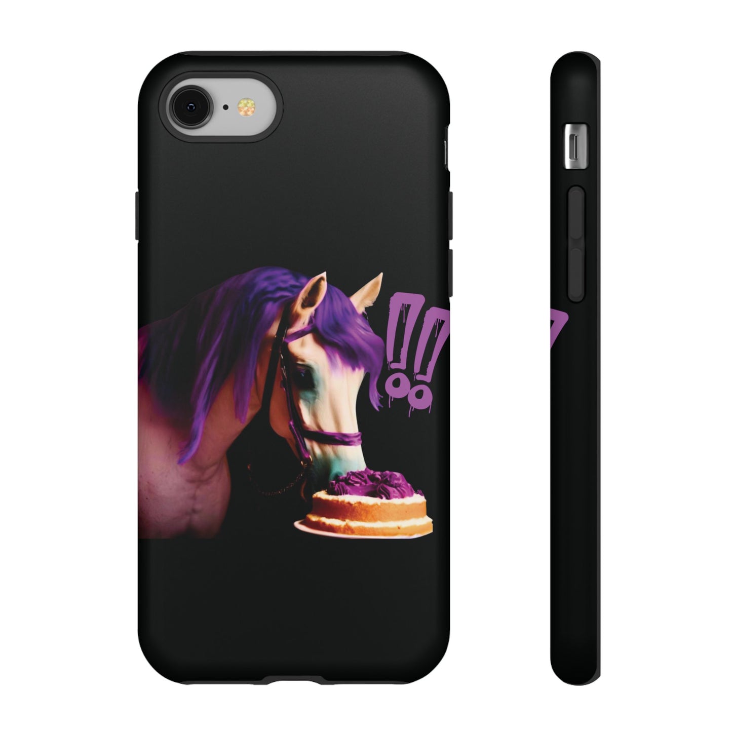 Marie Antoinette Style Horse With Cake Phone Case  for I Phone and Galaxy