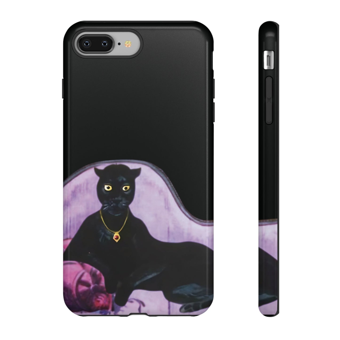 Haunted Mansion Panther Cat Lady Phone Case IPhone and Galaxy