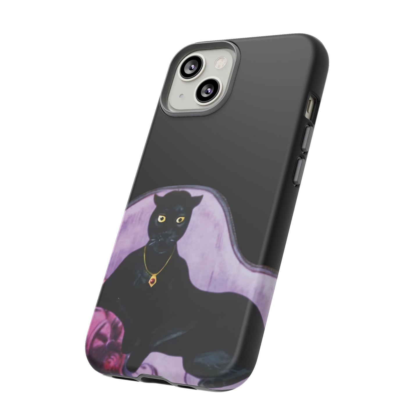 Haunted Mansion Panther Cat Lady Phone Case IPhone and Galaxy