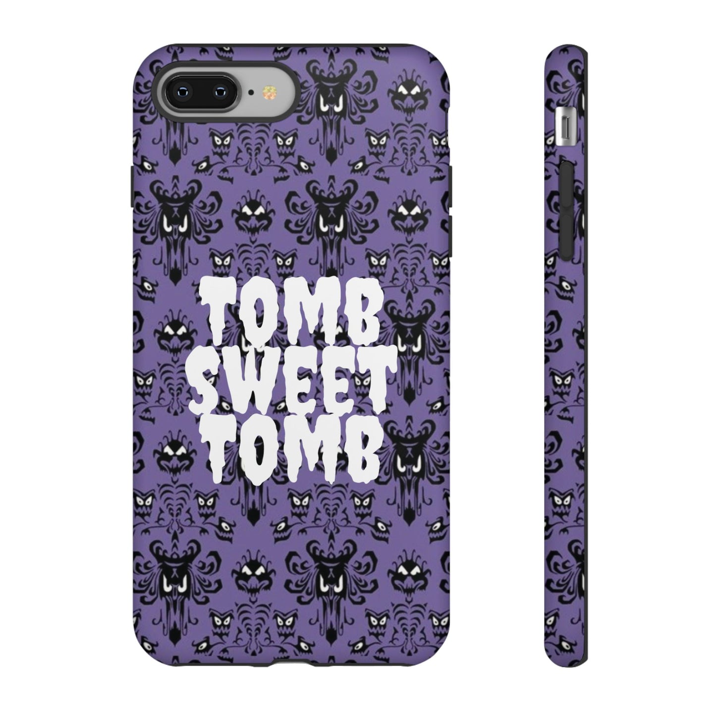 Phone Case - Disney Haunted Mansion Wallpaper Tomb Sweet Tomb