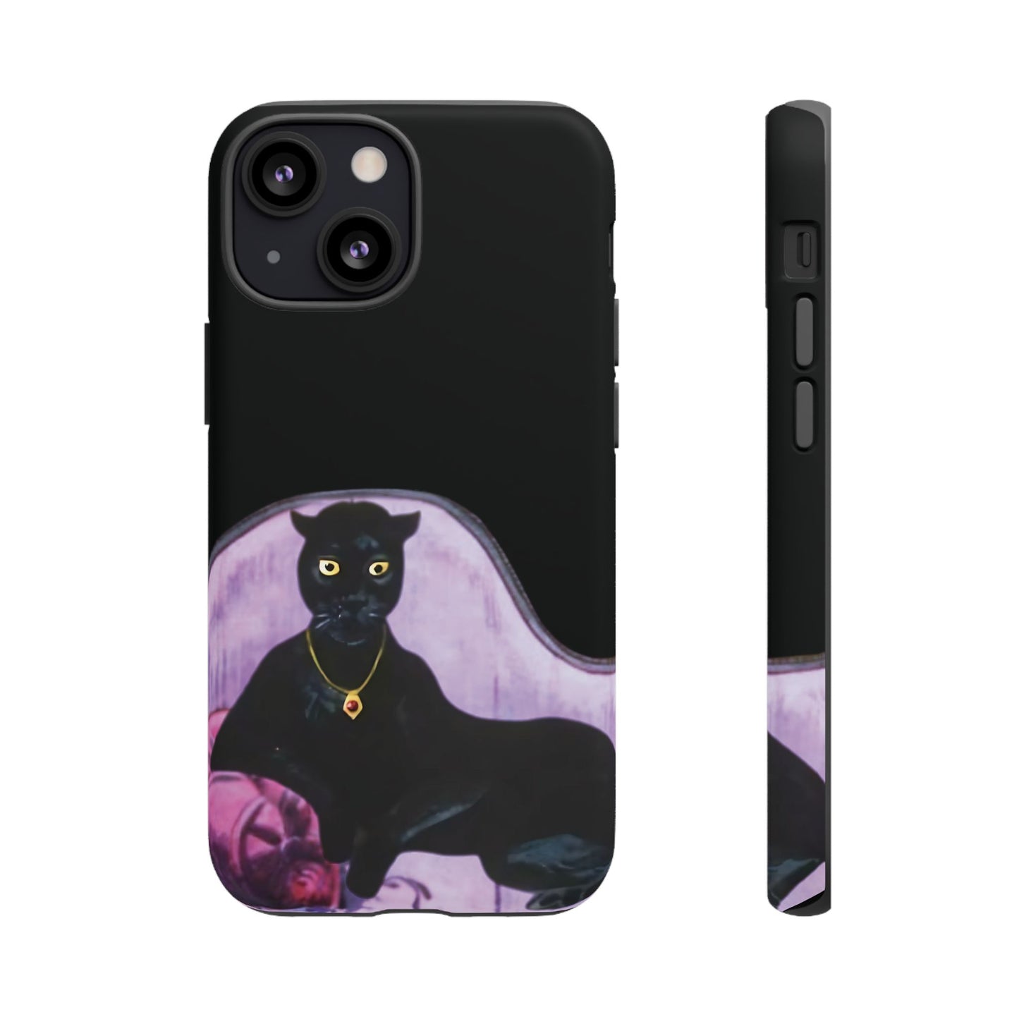 Haunted Mansion Panther Cat Lady Phone Case IPhone and Galaxy