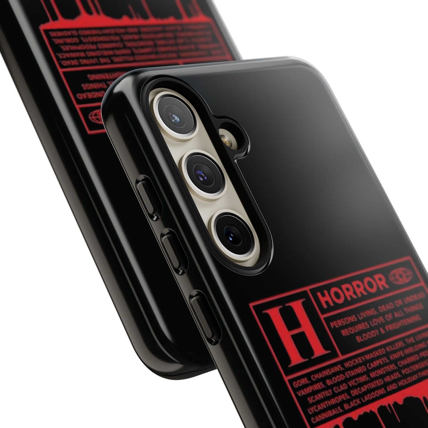 Horror Movie Rating Phone Case