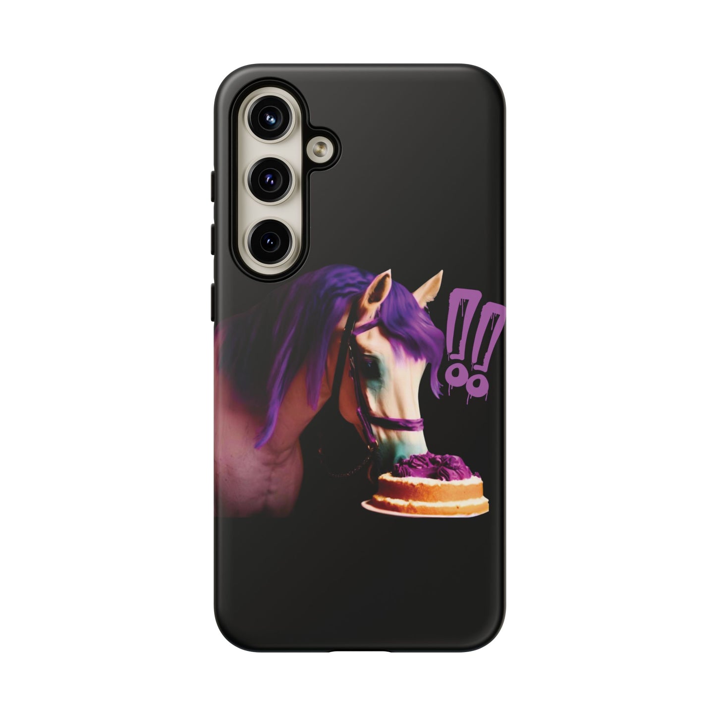 Marie Antoinette Style Horse With Cake Phone Case  for I Phone and Galaxy