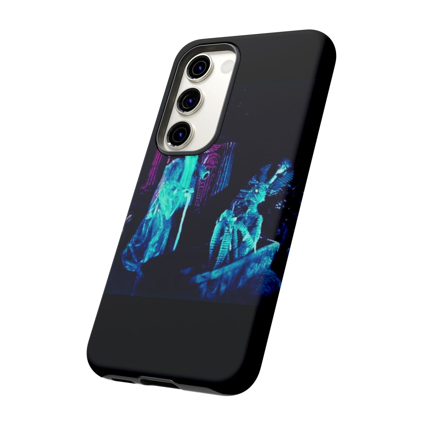 Haunted Mansion Mummy Scene Hard Phone Case for iPhone and Galaxy