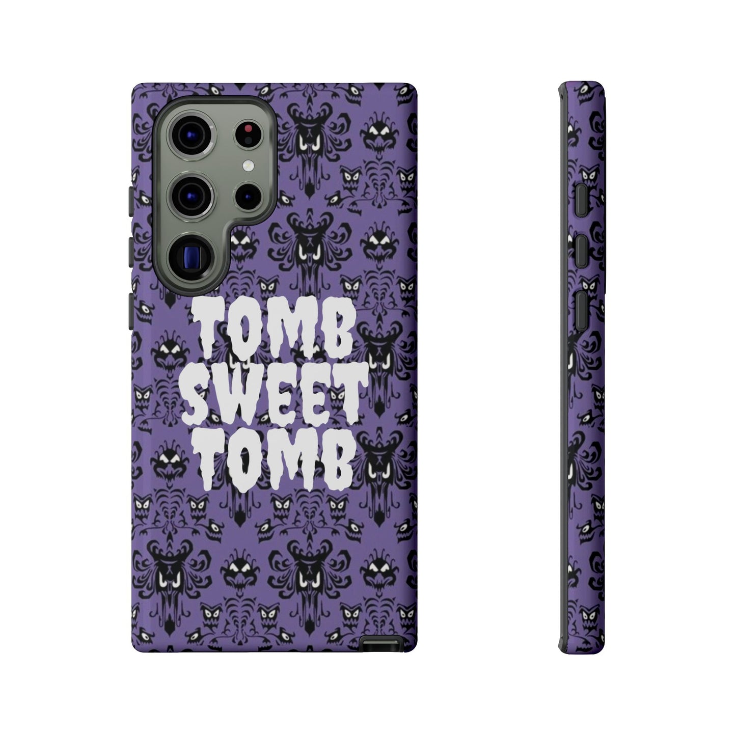 Phone Case - Disney Haunted Mansion Wallpaper Tomb Sweet Tomb